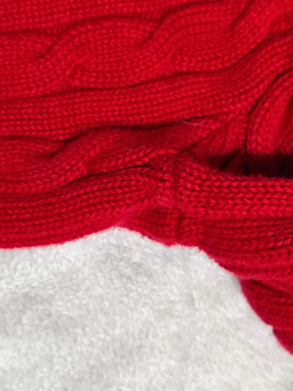 Polo by Ralph Lauren Red Knit Cardigan with Buttons